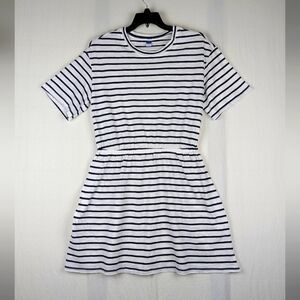 Old Navy Black White Stripes